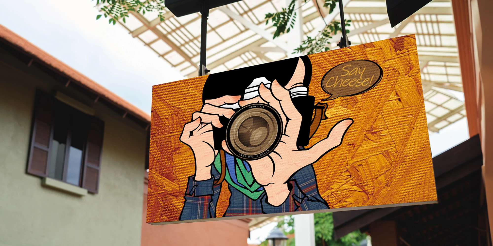 イラスト作品「Say Cheese!」